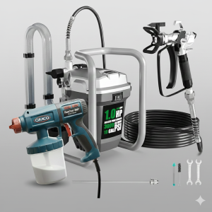High Pressure Spray Painting Machine – Dynamic Vacuum HVLP Spray Gun
